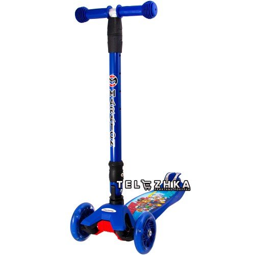 Самокат детский Maraton Deluxe 2019 Щенячий патруль