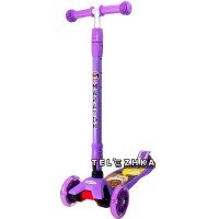 Самокат детский Maraton Deluxe 2019 The Beauty and the Beast