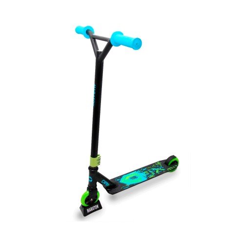 Самокат трюковый экстремальный Maraton Capix зеленый