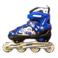 Ролики раздвижные SkateX SuperB 37-40 Синий