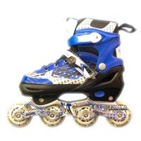 Ролики раздвижные SkateX SuperB V2 37-40 Синий