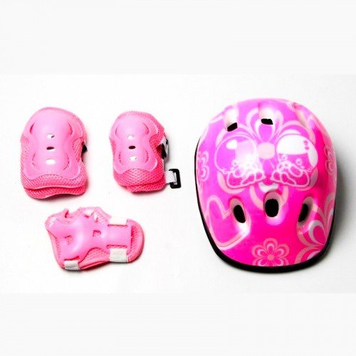 Ролики раздвижные Scale Sports Complete 2020 29-33 USA с комплектом защиты Розовые