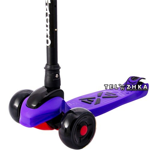 Самокат детский ScooteX Scooter MacroFlex 2019 Фиолетовый