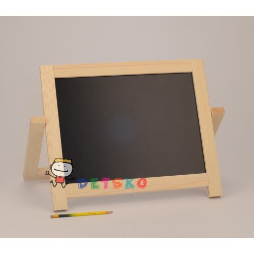 Мольберт и магнитная доска для рисования 40х30 Двухсторонний