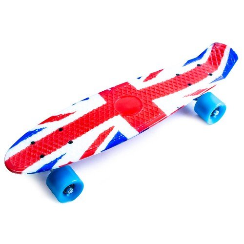 Скейт пенни борд SkateX Penny Sunny Flag 22"