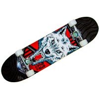 Скейт борд SkateX Skateboard Freestyler Red Wolf