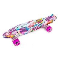 Скейт пенни борд Fish Skateboards Penny Elastic Colorful