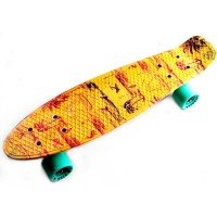 Скейт пенни борд Fish Skateboards Penny Elastic Desert