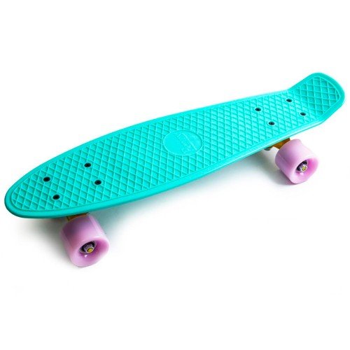Скейт пенни борд SkateX Penny Classico бирюзовый