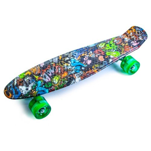 Скейт пенни борд SkateX Penny Epsilon Colorful