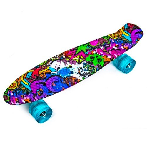 Скейт пенни борд SkateX Penny Epsilon Graffiti 2