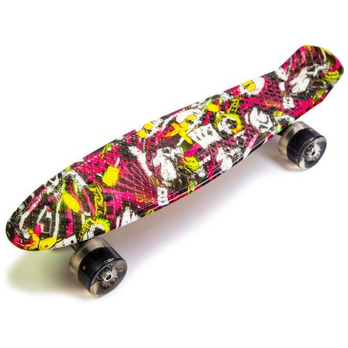 Скейт пенни борд SkateX Penny Epsilon Graffiti
