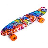 Скейт пенни борд SkateX Penny Epsilon Paint