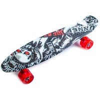 Скейт пенни борд SkateX Penny Epsilon Skeleton