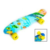 Скейт пенни борд SkateX Penny Sunny Fish 22"