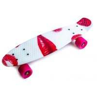 Скейт пенни борд SkateX Penny Sunny Kiss 22"
