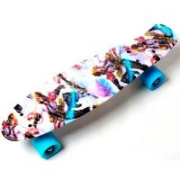 Скейт пенни борд SkateX Penny Sunny Magic 22"