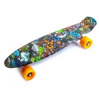 Скейт пенни борд SkateX Penny Sunny Monsters 22"