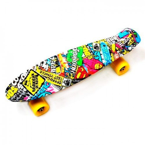 Скейт пенни борд SkateX Penny Sunny Print 22"