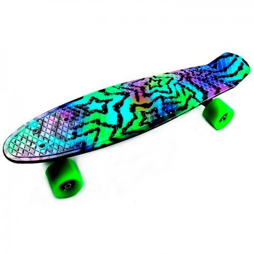 Скейт пенни борд SkateX Penny Sunny Stars 22"