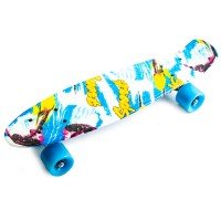 Скейт пенни борд SkateX Penny Sunny Wave 22"