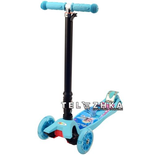 Самокат детский ScooteX Scooter Disney Deluxe Холодное сердце