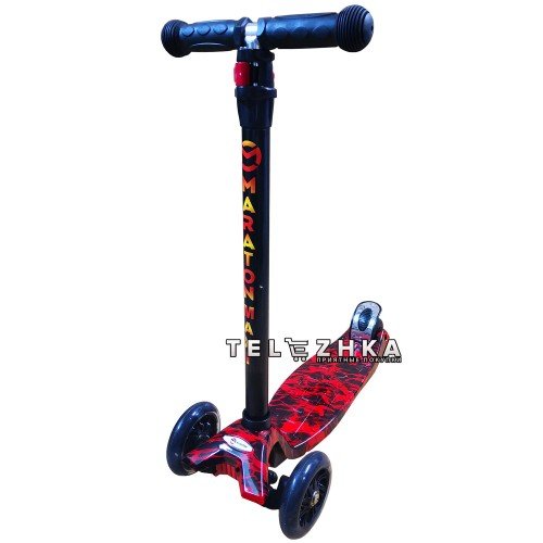 Самокат детский Maraton Maxi 2020 Fire