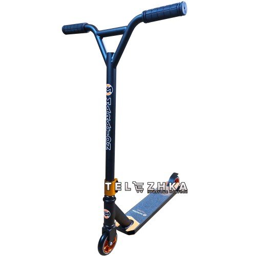 Самокат трюковый экстремальный Maraton Turbo 2020 оранжевый