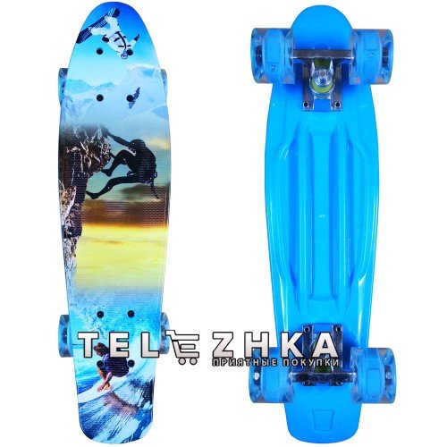 Скейт пенни борд SkateX Penny Delta Lifestyle 22"