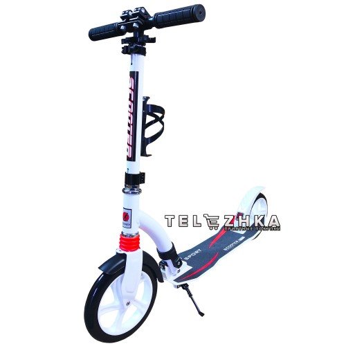 Самокат двухколесный ScooteX Scooter Pride 2020 USA белый