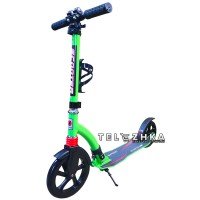 Самокат двухколесный ScooteX Scooter Pride 2020 USA зеленый