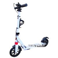 Самокат двухколесный ScooteX Scooter SpeedMax Disc 2020 USA с дисковым тормозом белый