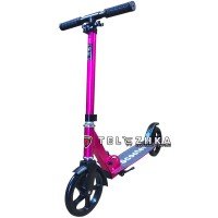 Самокат двухколесный ScooteX Scooter Urban Metallic USA малиновый