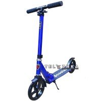 Самокат двухколесный ScooteX Scooter Urban Metallic USA синий