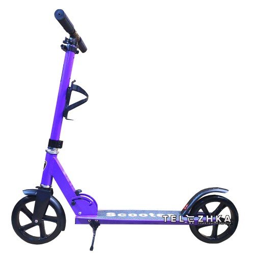 Самокат двухколесный ScooteX Scooter Urban Pro USA фиолетовый