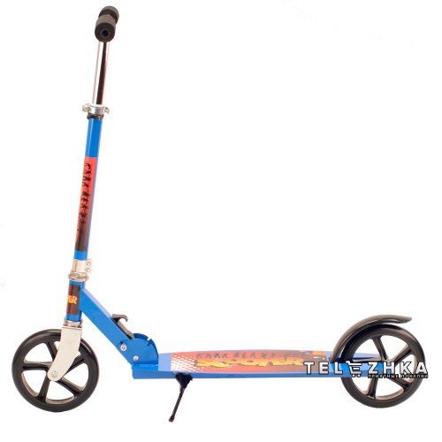 Самокат двухколесный ScooteX Scooter Power 200 синий