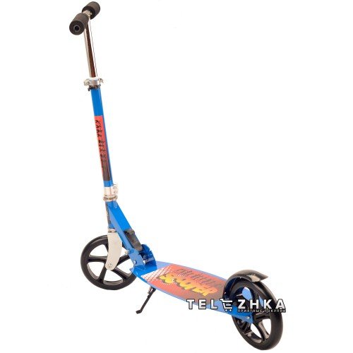 Самокат двухколесный ScooteX Scooter Power 200 синий