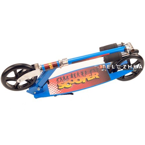 Самокат двухколесный ScooteX Scooter Power 200 синий