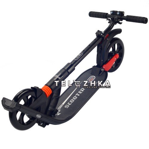 Самокат двухколесный ScooteX Scooter SuperB USA черный