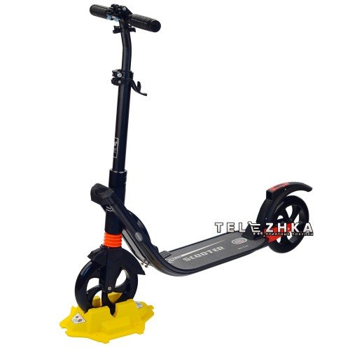 Самокат двухколесный ScooteX Scooter SuperB USA черный