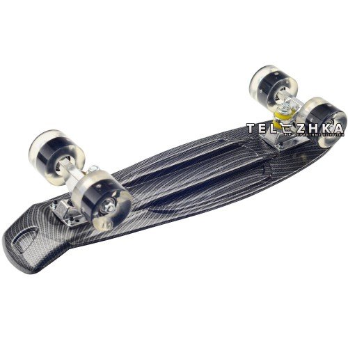 Скейт пенни борд SkateX Penny Trend Carbon 22"