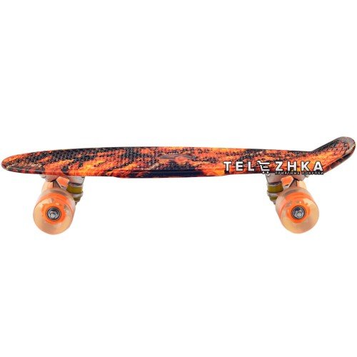Скейт пенни борд SkateX Penny Trend FireOn 22"