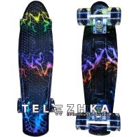 Скейт пенни борд SkateX Penny Trend Flash 22"