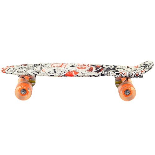 Скейт пенни борд SkateX Penny Trend Fun 22"