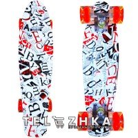 Скейт пенни борд SkateX Penny Trend Fun 22"