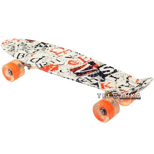Скейт пенни борд SkateX Penny Trend Fun 22"