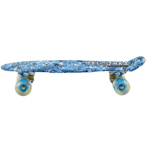 Скейт пенни борд SkateX Penny Trend Ice Tiger 22"