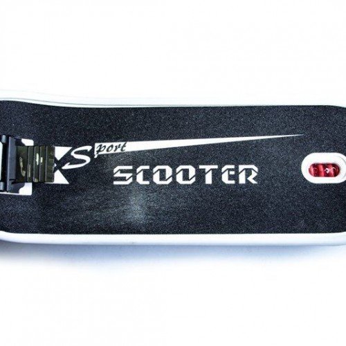 Самокат двухколесный Scale Sports D-MAX-9 Elite Disc белый