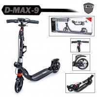 Самокат двухколесный Scale Sports D-MAX-9 Elite Disc черный