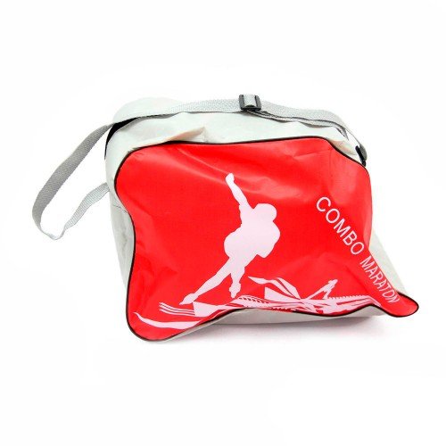 Ролики раздвижные Maraton Combo 2020 28-33 с комплектом защиты Малиновый